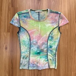 Aritzia scuba tie dye t shirt!